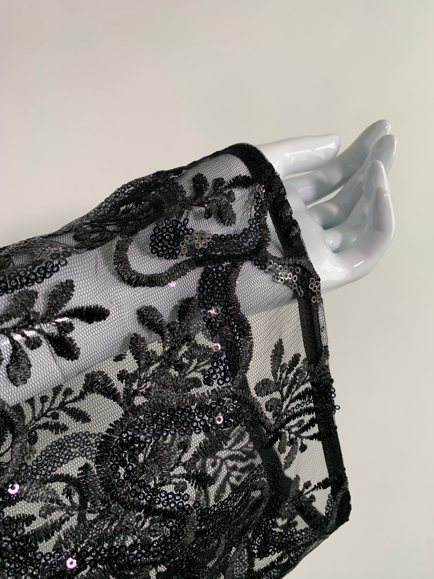 Black Lace Sleeves