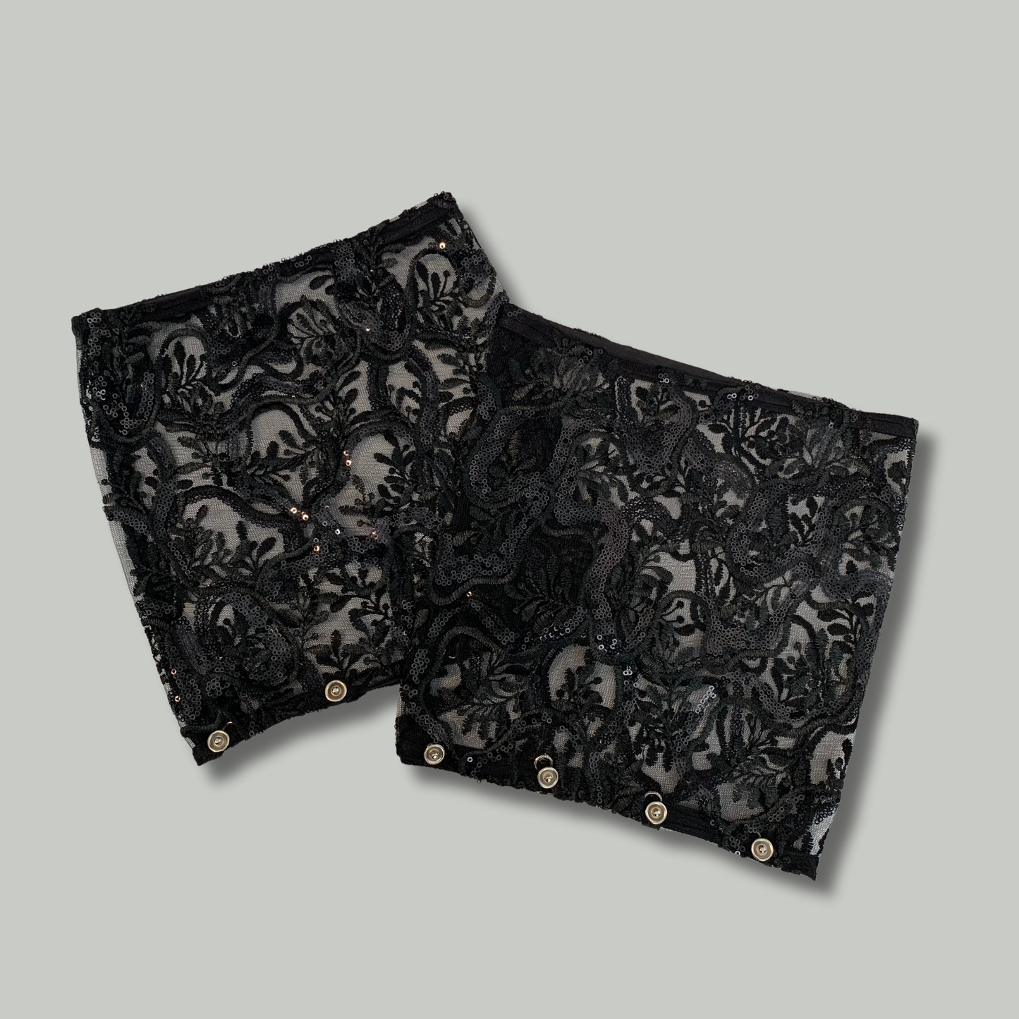 Black Lace Sleeves