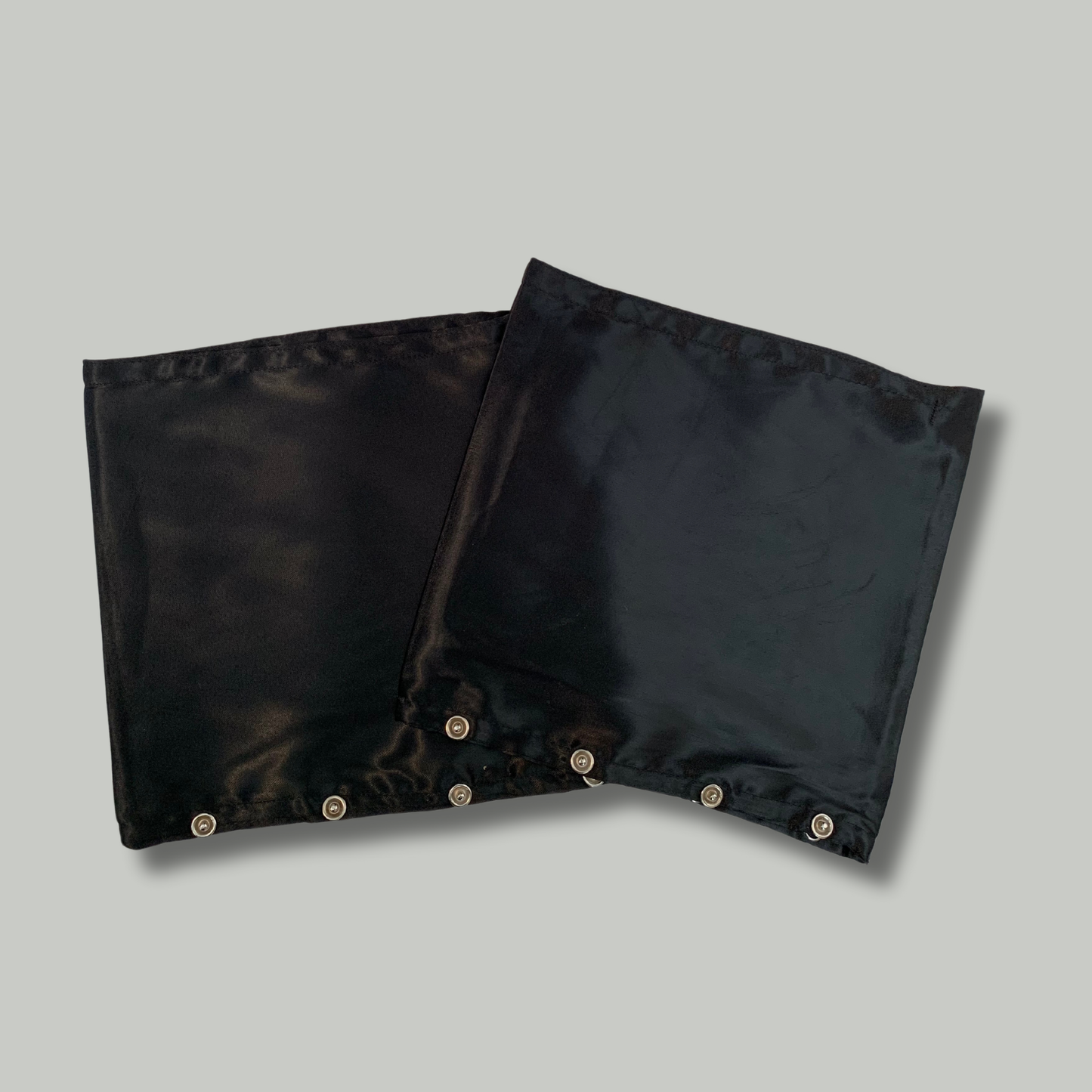 Black Satin Sleeves