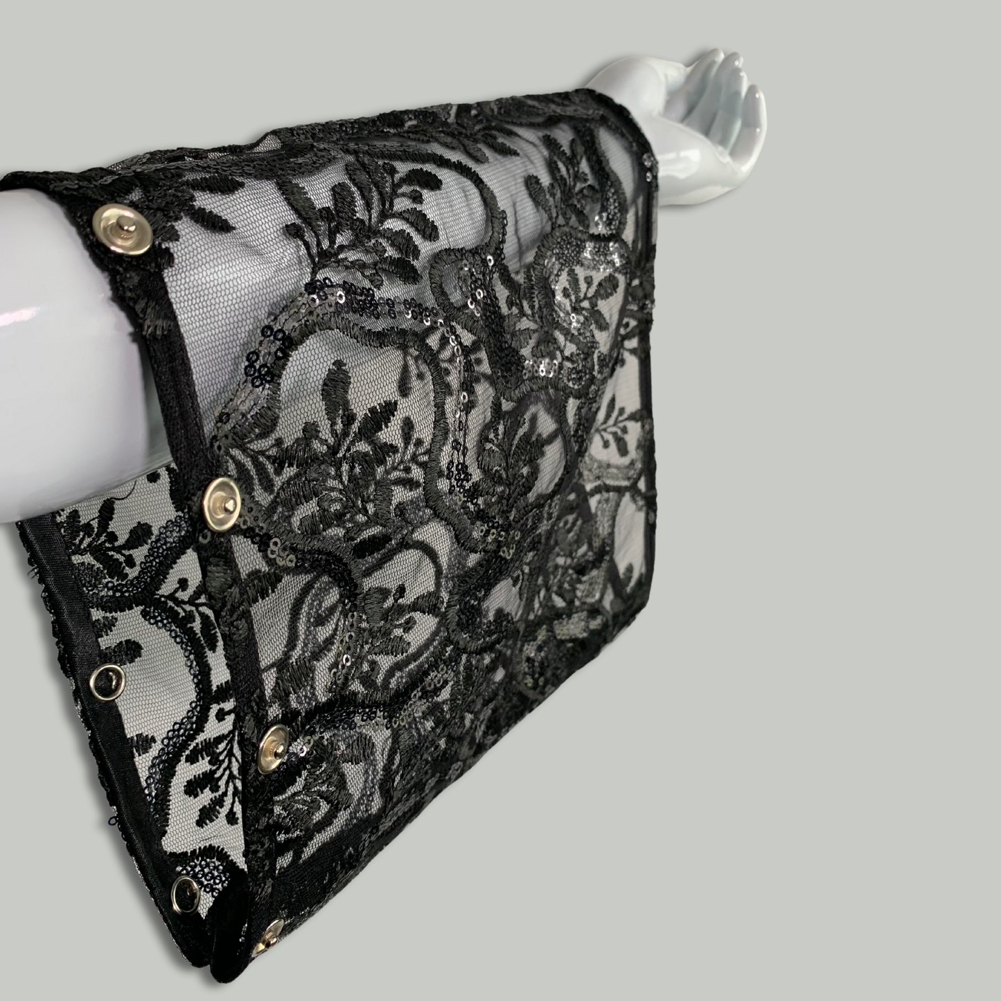 Black Lace Sleeves