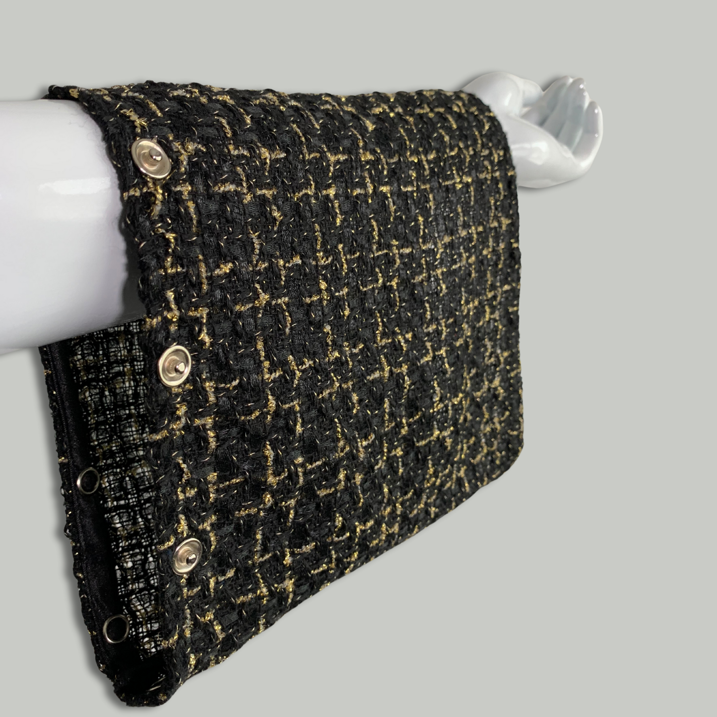Gold Tweed Sleeves