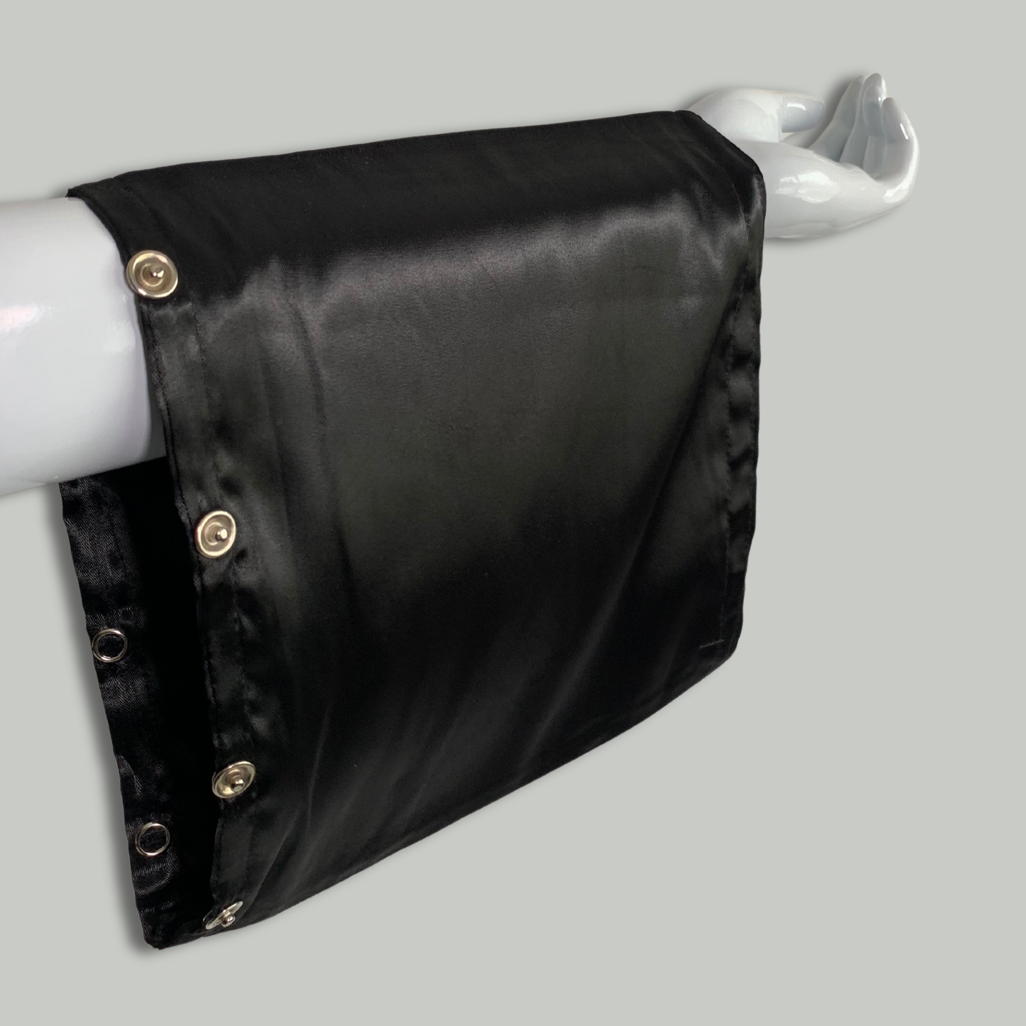 Black Satin Sleeves